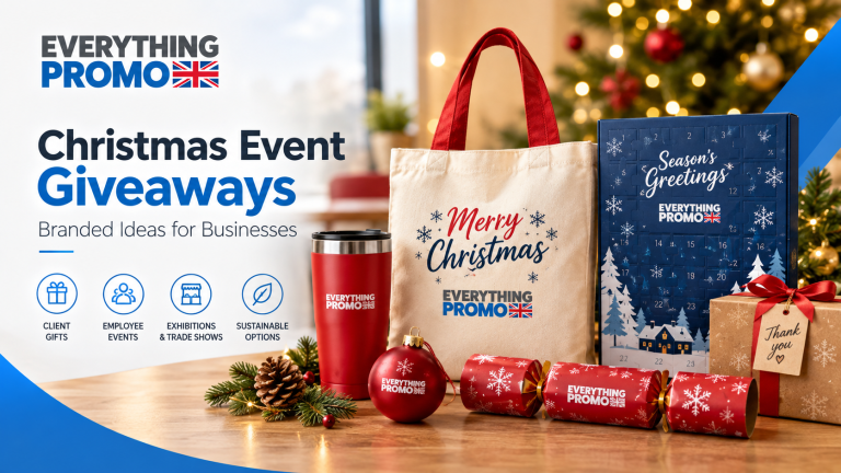 Christmas Event Giveaways for Businesses: Branded Ideas for 2026