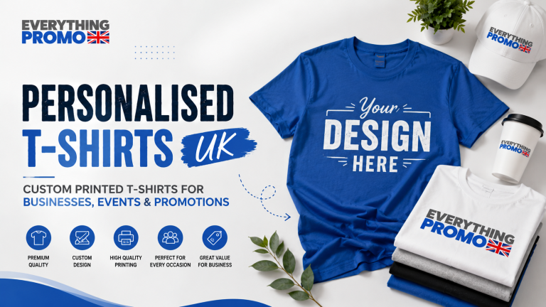 Personalised T-Shirts UK: Custom Printed T-Shirts for Businesses, Events & Promotions