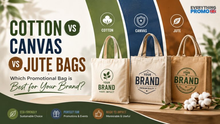 Cotton vs Canvas vs Jute Bags: Which Promotional Bag Is Best for Your Brand?