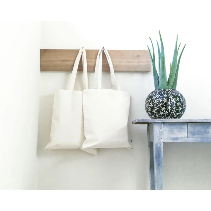 Organic cotton shopper 140gsm/4.12oz