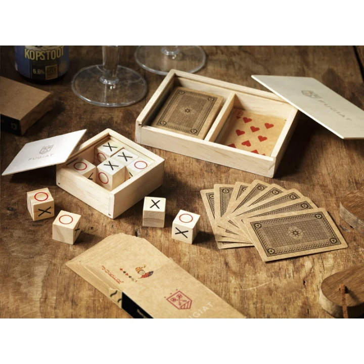 Tic-Tac-Toe bamboo game