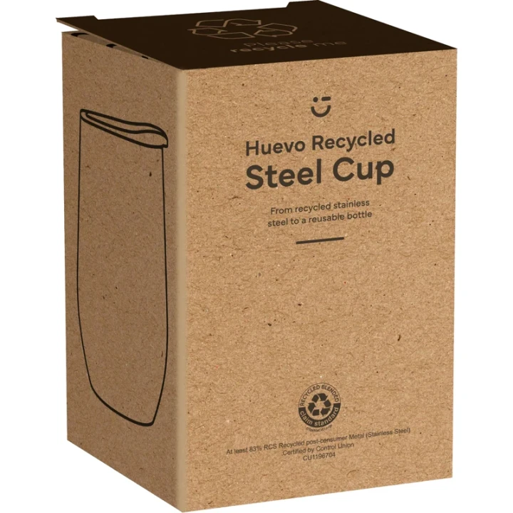 Recycled Steel Double Walled Mug 350ml