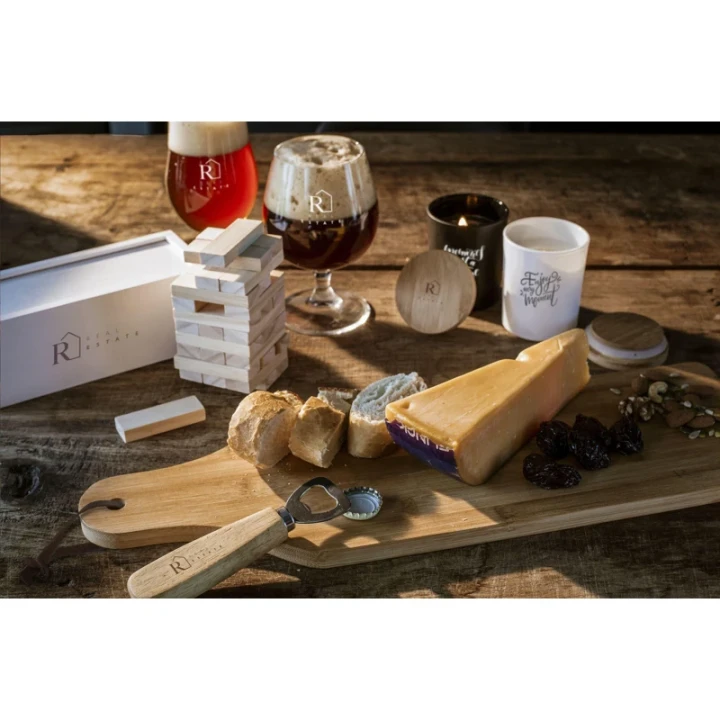 Beechwood bottle opener