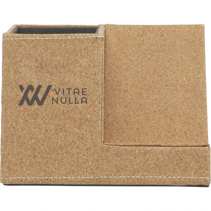 Cork pen holder & wireless charger