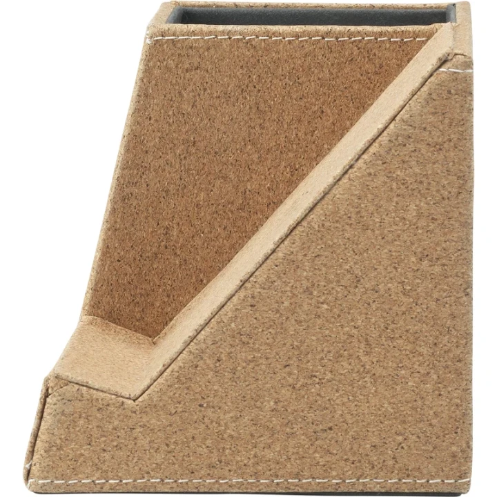 Cork pen holder & wireless charger