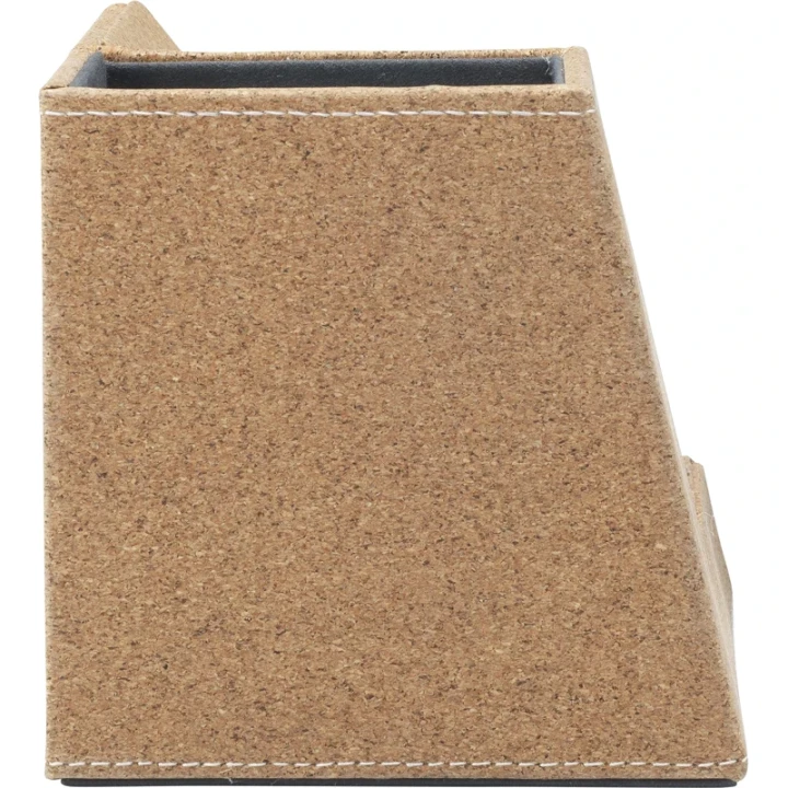 Cork pen holder & wireless charger