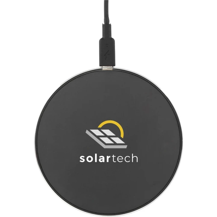 Recycled aluminium wireless charger