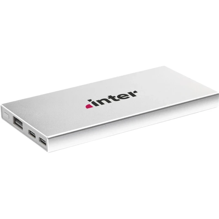 Recycled aluminium power bank 5000mAh