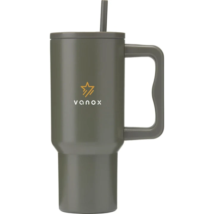Rhino Recycled Double Walled Steel Travel Mug 900ml