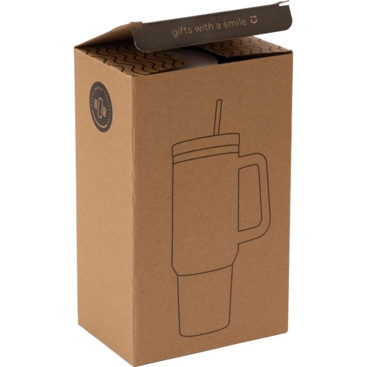 Rhino Recycled Double Walled Steel Travel Mug 900ml