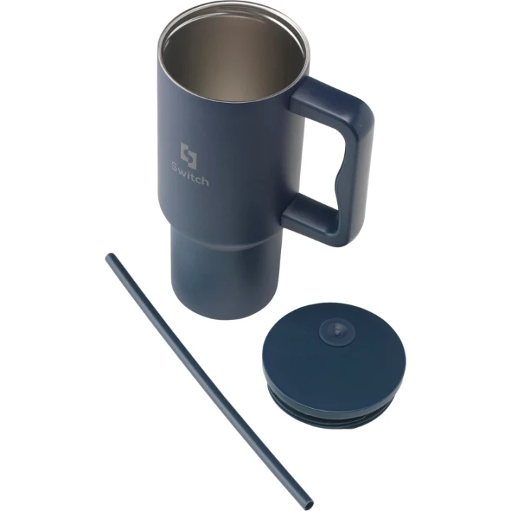 Rhino Recycled Double Walled Steel Travel Mug 900ml