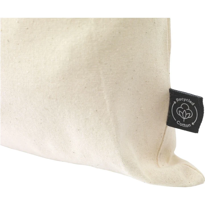 Recycled cotton gift pouch 150gsm/4.4oz