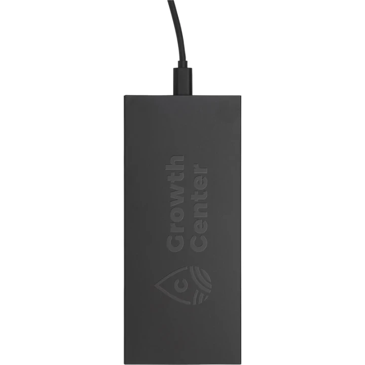 Recycled aluminium power bank 10,000mAh