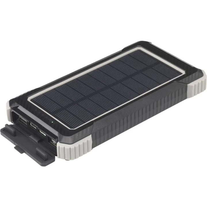 Recycled ABS solar power bank 10,000mAh