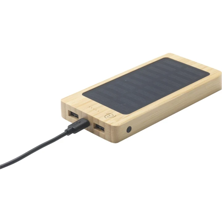 Wireless solar power bank 8,000 mAh
