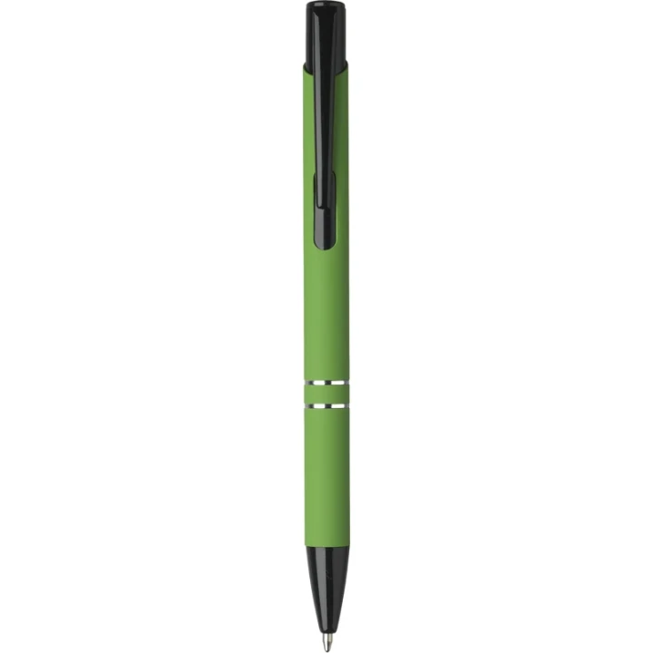 Ebony Rubberised Ballpoint Pen