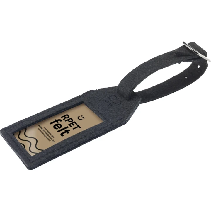 RPET felt luggage tag