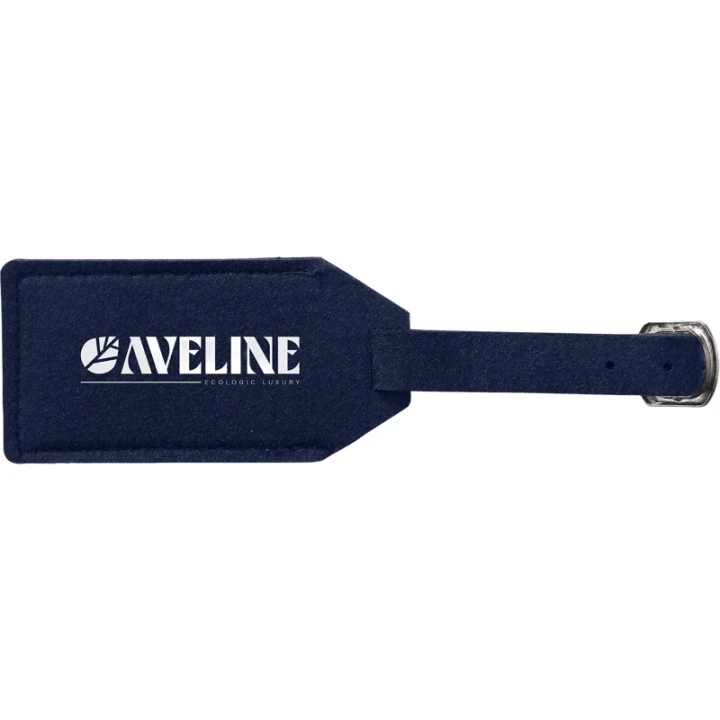 RPET felt luggage tag