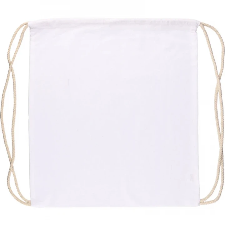 OEKO-TEX Cotton Drawstring Backpack 140gm / 5oz
