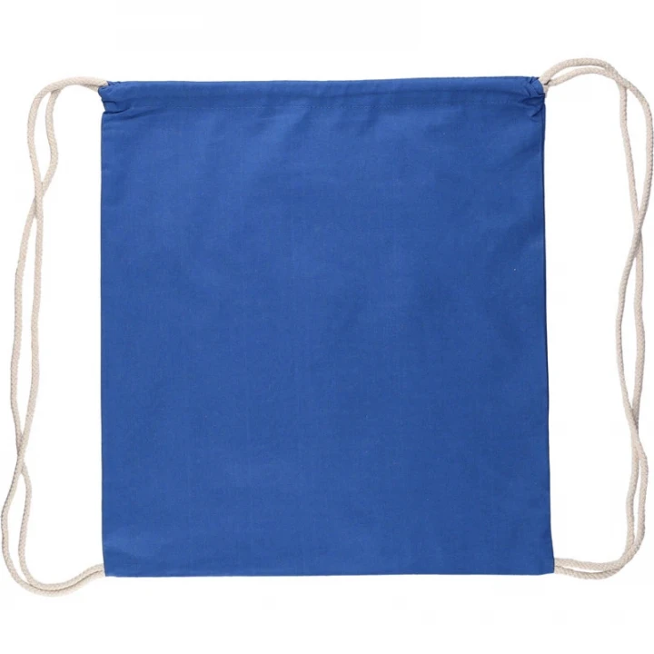 OEKO-TEX Cotton Drawstring Backpack 140gm / 5oz