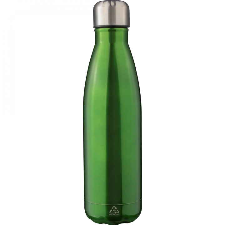 Evia Recycled Stainless Steel Double Walled Bottle 500ml