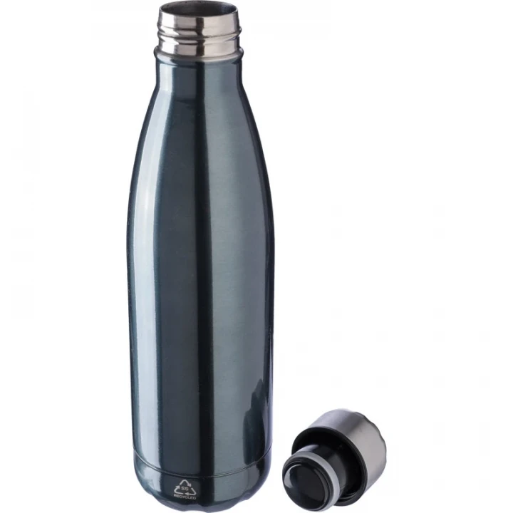 Recycled Stainless Steel Double Walled Bottle 500ml