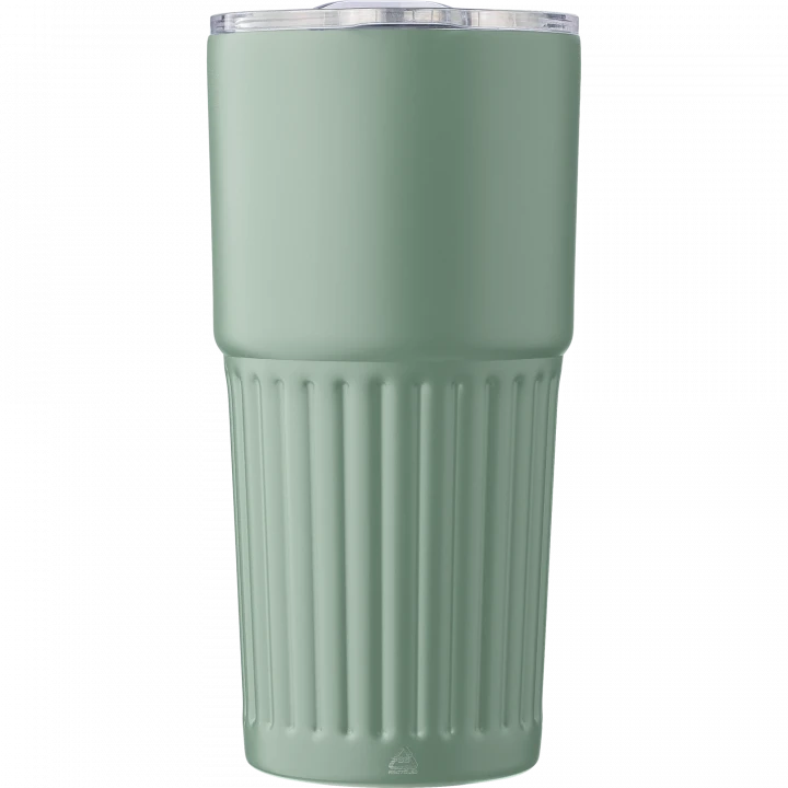 Kael Recycled Stainless Steel Double Walled Drinking Mug 500ml