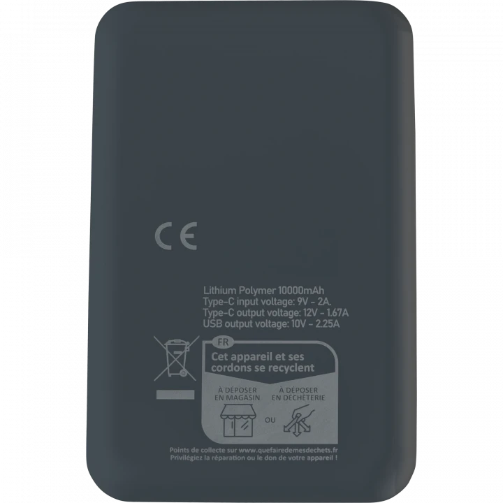 Tavi Recycled Powerbank 10000mAh