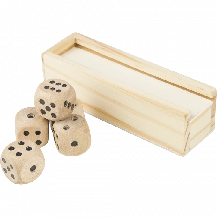 Celine Wooden Dice Set