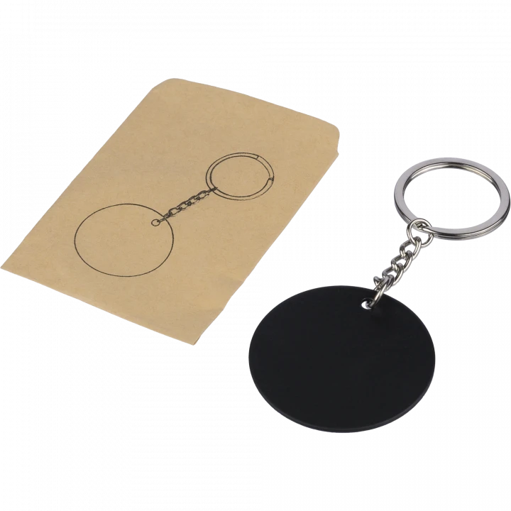 Risa Recycled Stainless Steel Keyring