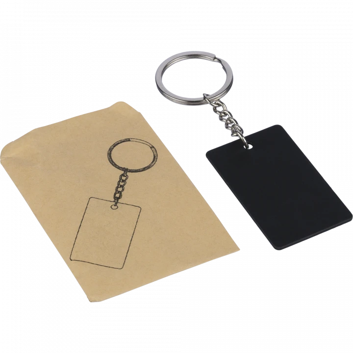 Jax Recycled Stainless Steel Keyring