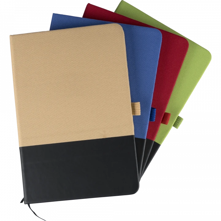 Yuna RPET Polyester Notebook (approx. A5)