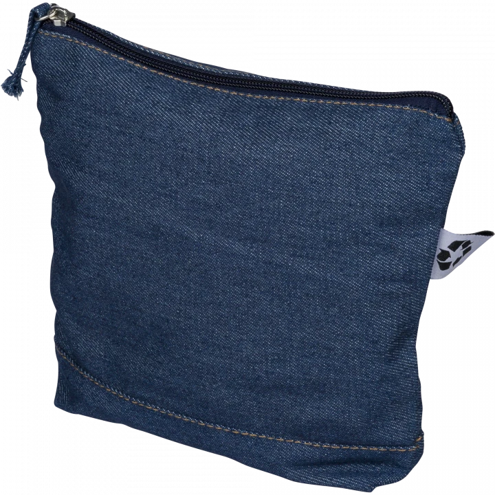 Orin Recycled Denim Cosmetic Bag