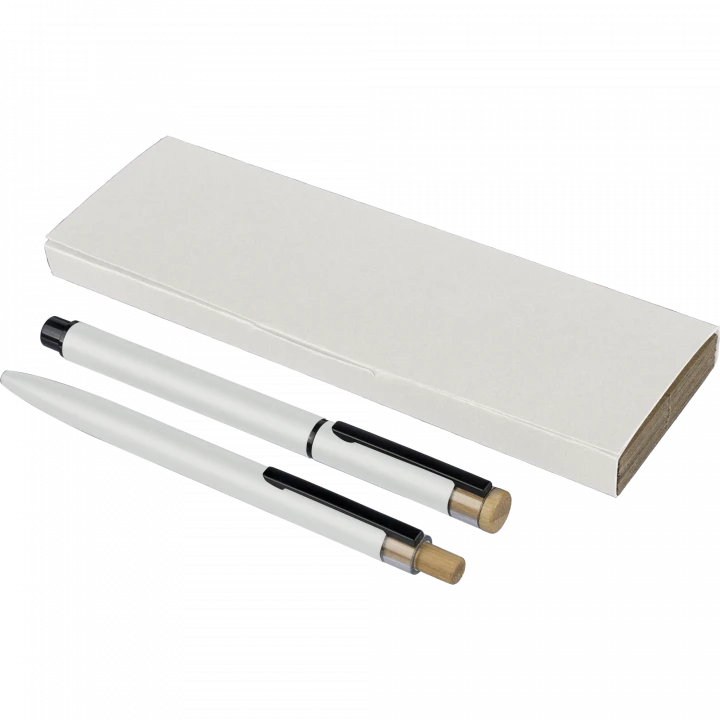 Ilaria Recycled Aluminium Pen Set