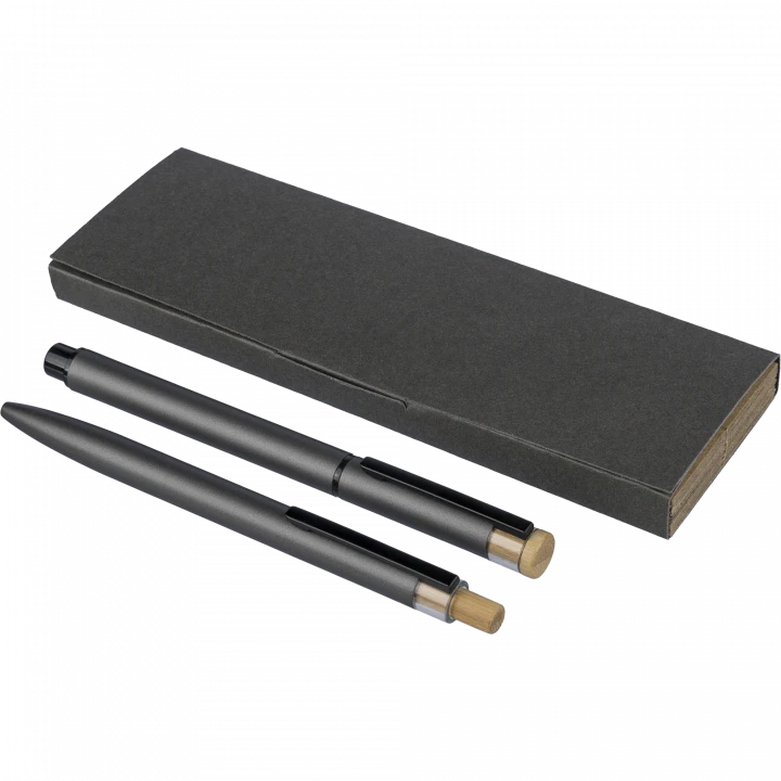 Ilaria Recycled Aluminium Pen Set