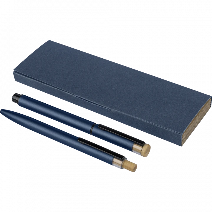 Ilaria Recycled Aluminium Pen Set