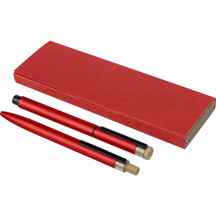 Ilaria Recycled Aluminium Pen Set