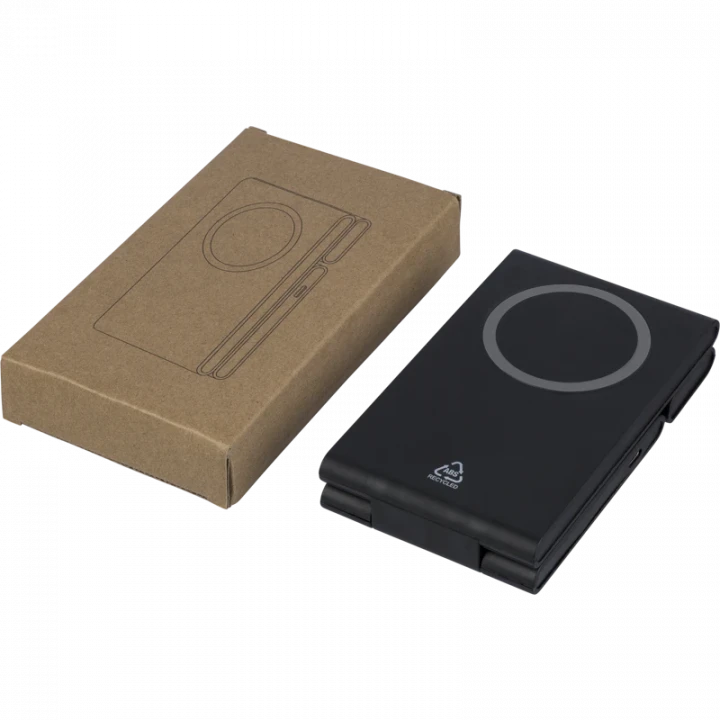 Valerio Recycled 3-in-1 Magnetic Wireless Charger