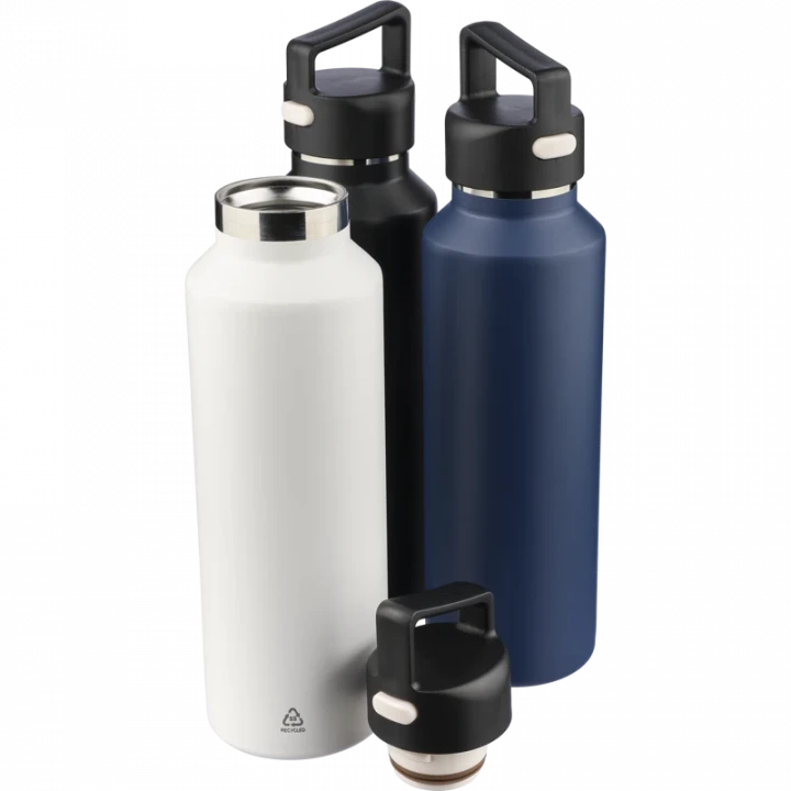 Mace Recycled Stainless Steel Double Walled Bottle 600ml