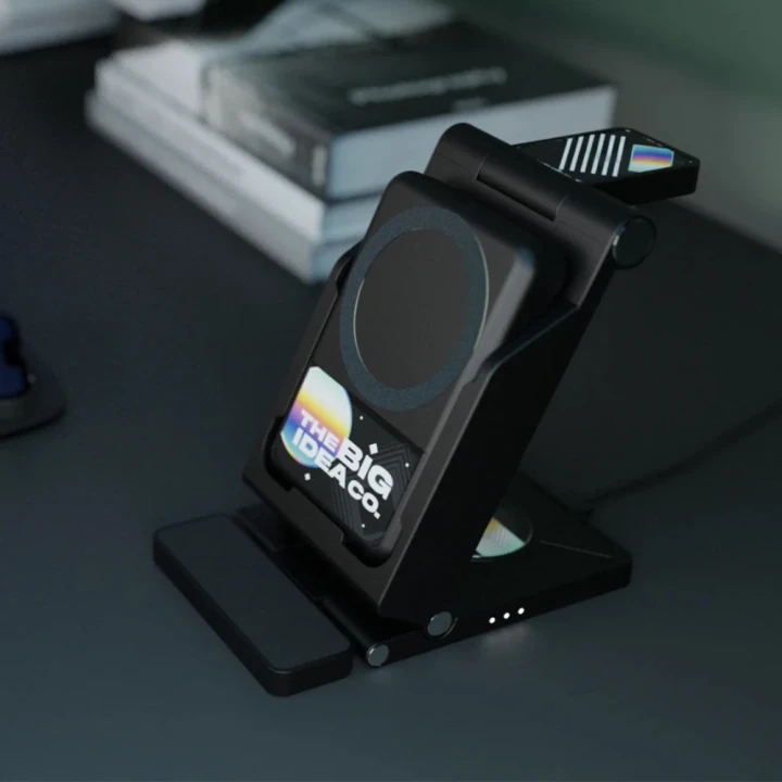 Trinifty 3-in-1 Wireless Charger rABS 5000mAh
