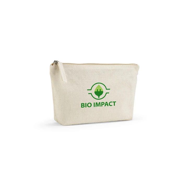 Cairo M Toiletry Bag 2.1L 320gsm rCotton with zipper