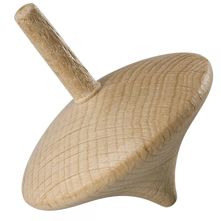 Spinning Top Classic Wood 