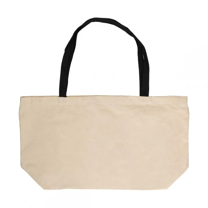 Urban Carrier Cotton Bag - Natural/Black