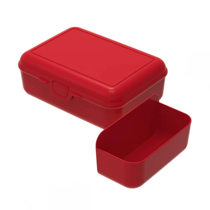 School Lunch Box Deluxe With Compartment Divider