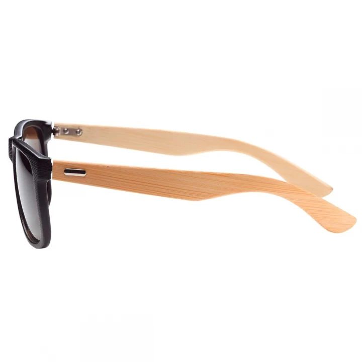 Bamboo Sunglasses Black/Brown