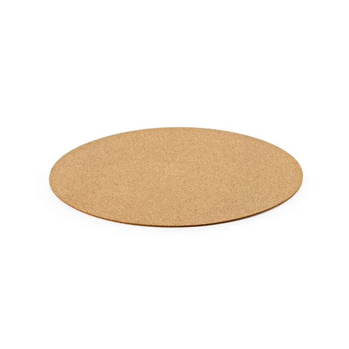 Mercury round cork placemat