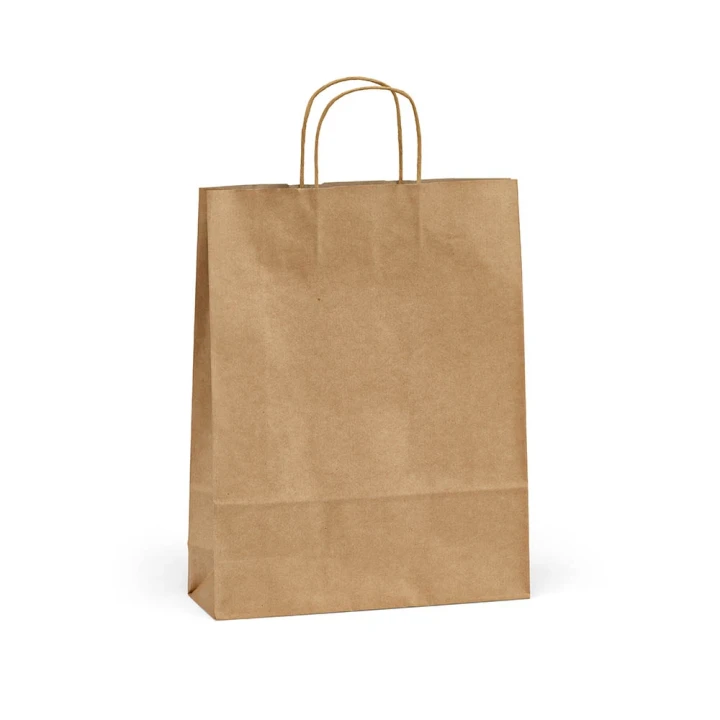 Vesuvio L Brown Recycled FSC® Kraft Bag 115gsm