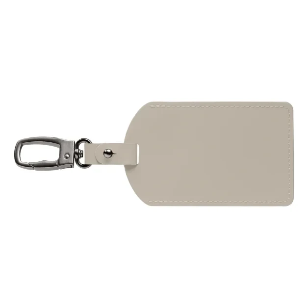 Malmö Recycled Metal Carabiner Luggage Tag - 6.5 x 17.5 cm