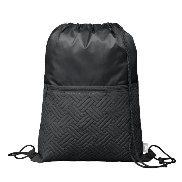 Sora Recycled Quilted Drawstring Bag - 6L