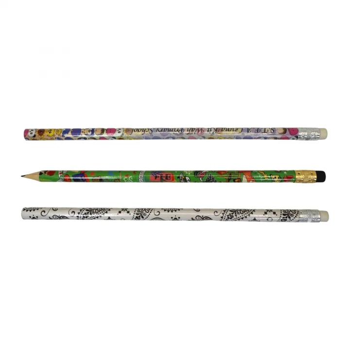 Pencil with Full Colour Wrap
